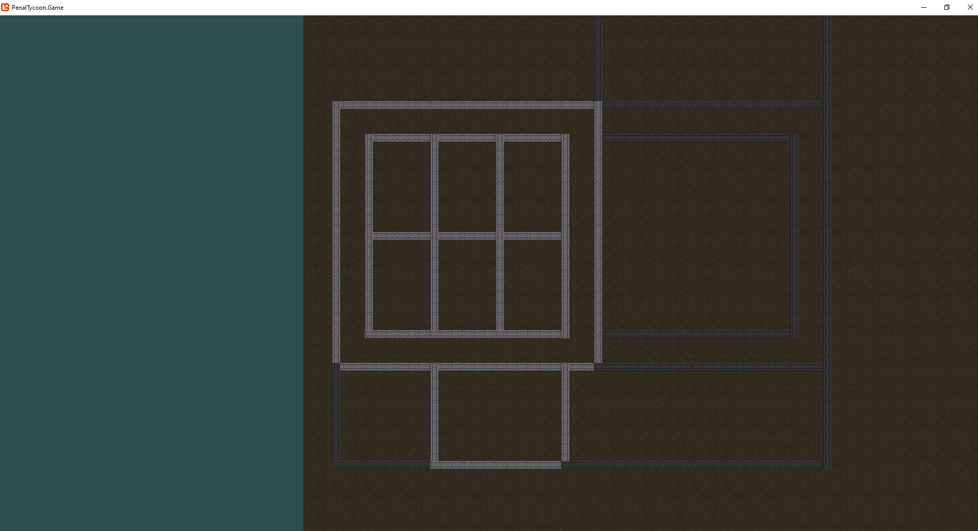 First floor after restructuring. Walls from the ground floor fully reinstated. It&rsquo;s funny how the chosen data structure defines our ease of development!