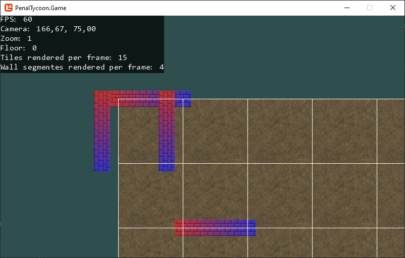 Horizontal walls position & scale — check. Vertical walls: scale — check, position&hellip; yet to set.